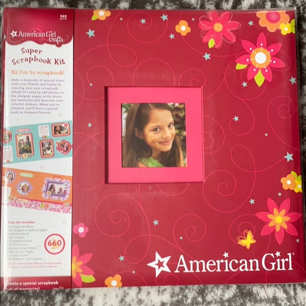 American girl scrapbook